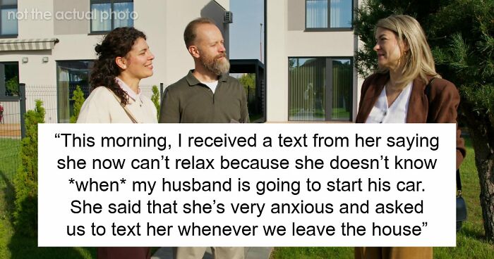 Neighbor Blames Couple’s Car For Her Anxiety, Expects Personal Alerts Whenever They Head Out