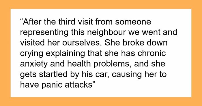 Neighbor Blames Couple’s Car For Her Anxiety, Expects Personal Alerts Whenever They Head Out