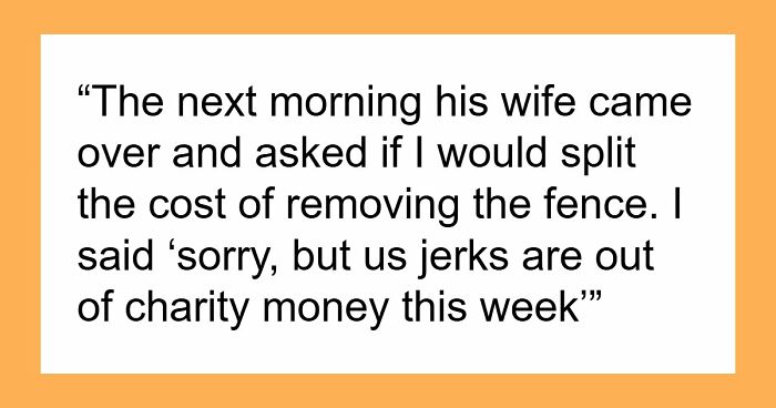 Cranky Neighbor Sparks Property Feud, Creates Huge Mess For Himself Instead