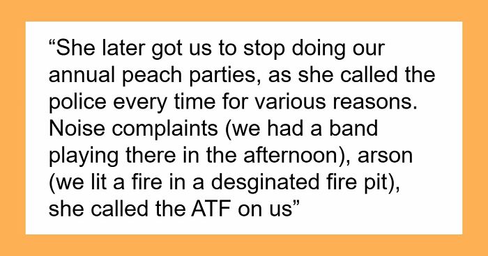 Entitled Woman Sneakily Destroys 120YO Orchard, Neighbor Takes Revenge Worth $437K On Her