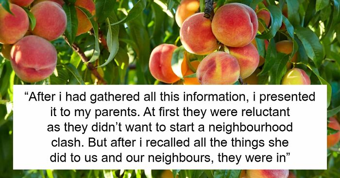 Entitled Woman Sneakily Destroys 120YO Orchard, Neighbor Takes Revenge Worth $437K On Her