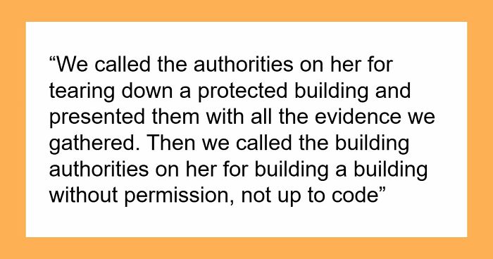 Entitled Woman Sneakily Destroys 120YO Orchard, Neighbor Takes Revenge Worth $437K On Her