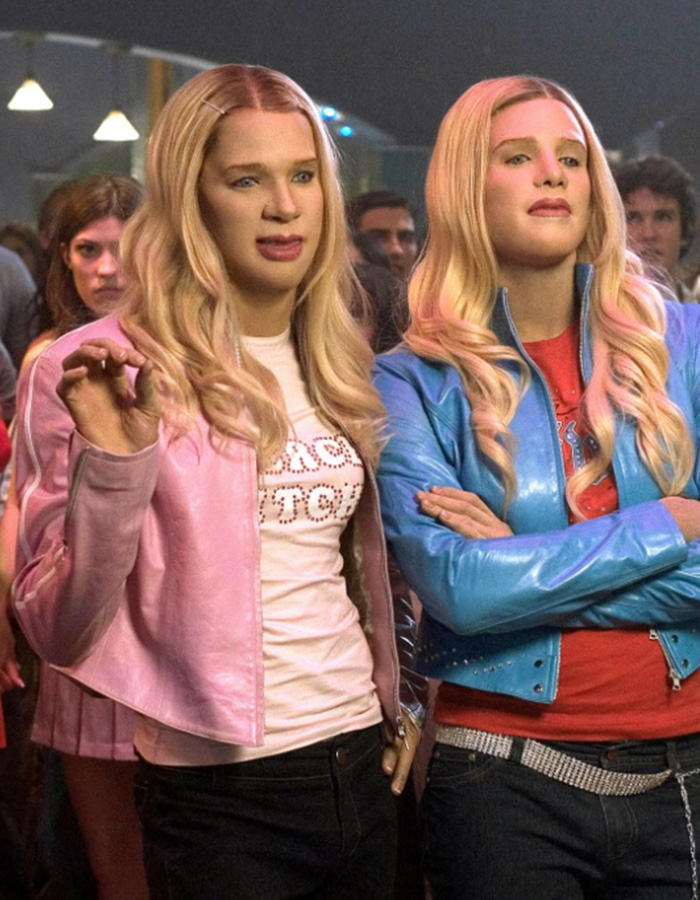 Two characters from White Chicks, exemplifying the hilarious comparisons made about the Norwegian Soccer Star's hair. Two characters from White Chicks, exemplifying the hilarious comparisons made about the Norwegian Soccer Star's hair.