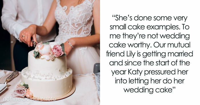 Wedding Cake Drama Ruins Friendship: “Started Advertising Using Stock Images”