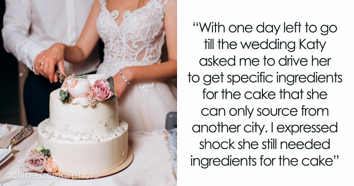 Wedding Cake Drama Ruins Friendship: “Started Advertising Using Stock Images”
