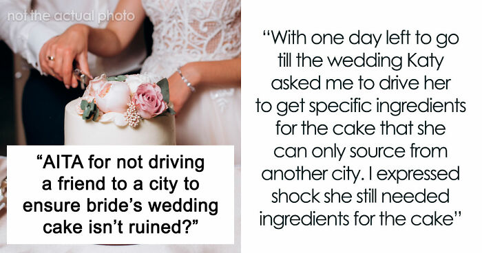 Wedding Cake Drama Ruins Friendship: “Started Advertising Using Stock Images”