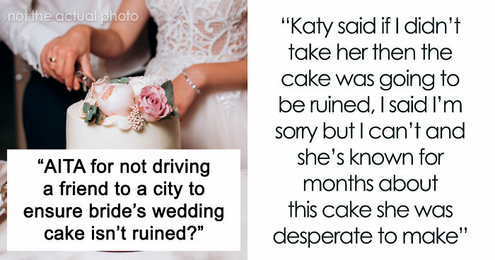 Wedding Cake Drama Ruins Friendship: “Started Advertising Using Stock Images”