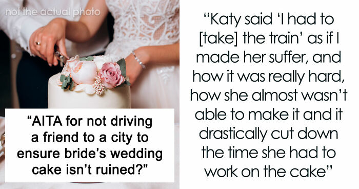 Wedding Cake Drama Ruins Friendship: “Started Advertising Using Stock Images”