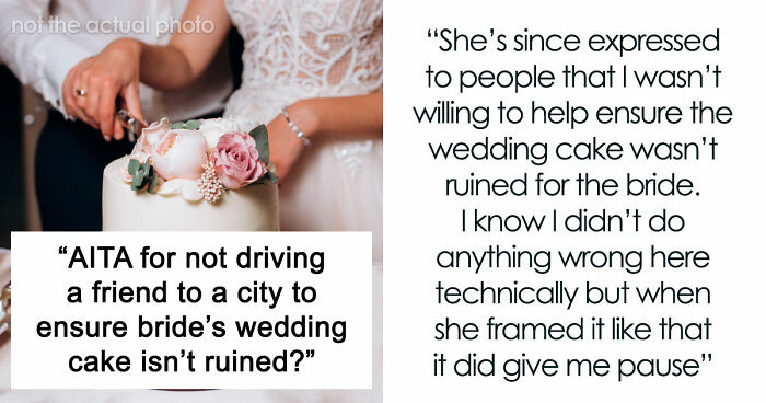Wedding Cake Drama Ruins Friendship: “Started Advertising Using Stock Images”