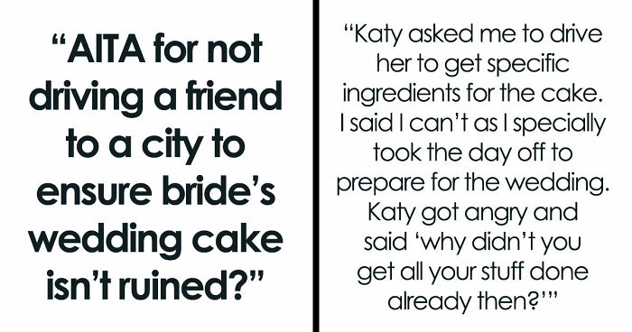 Wedding Cake Drama Ruins Friendship: “Started Advertising Using Stock Images”