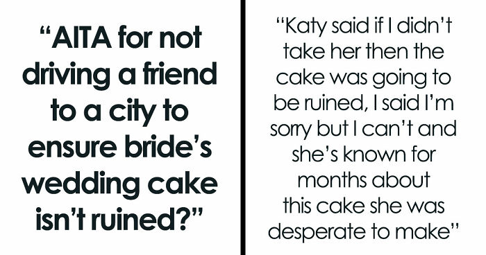 Wedding Cake Drama Ruins Friendship: “Started Advertising Using Stock Images”