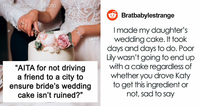 Wedding Cake Drama Ruins Friendship: “Started Advertising Using Stock Images”