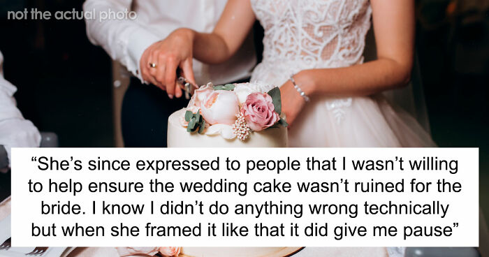 Wedding Cake Drama Ruins Friendship: “Started Advertising Using Stock Images”