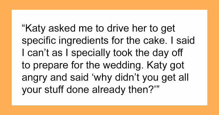 Wedding Cake Drama Ruins Friendship: “Started Advertising Using Stock Images”