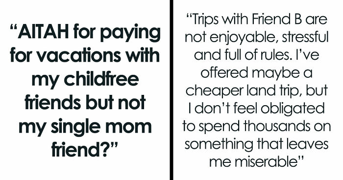 Guy Refuses To Keep Funding Single Mom’s Vacation After Realizing What Her Kid Is Like