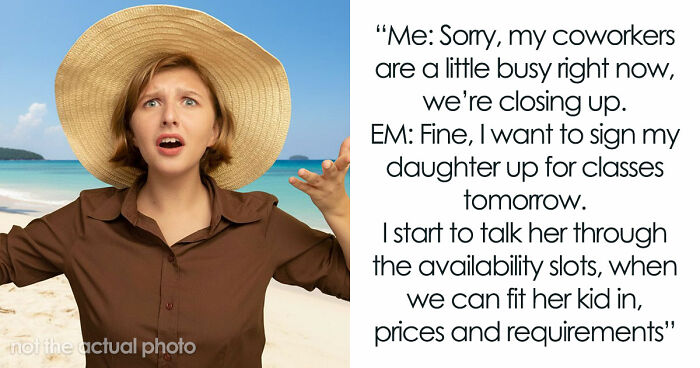 Hypocrite Mom Wears A Bikini But Thinks Surf Instructor’s Tankini Is Inappropriate For The Beach
