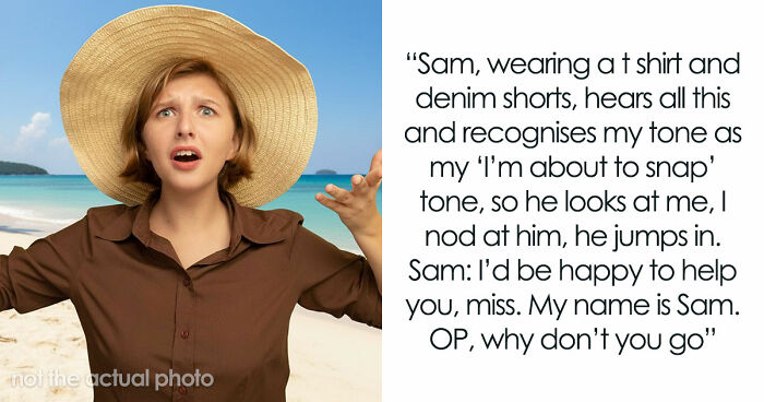 Hypocrite Mom Wears A Bikini But Thinks Surf Instructor’s Tankini Is Inappropriate For The Beach