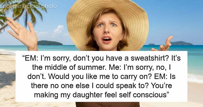 Hypocrite Mom Wears A Bikini But Thinks Surf Instructor’s Tankini Is Inappropriate For The Beach