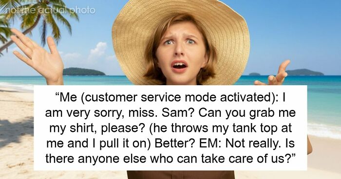 Hypocrite Mom Wears A Bikini But Thinks Surf Instructor’s Tankini Is Inappropriate For The Beach