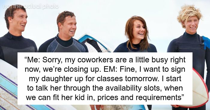 Hypocrite Mom Wears A Bikini But Thinks Surf Instructor’s Tankini Is Inappropriate For The Beach