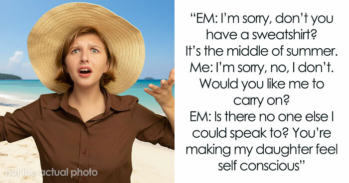 Hypocrite Mom Wears A Bikini But Thinks Surf Instructor’s Tankini Is Inappropriate For The Beach
