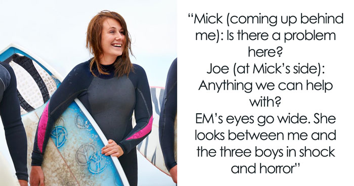 Surf Instructor Claps Back After Karen Demands She Cover Up Because Her Tween Feels Self-Conscious