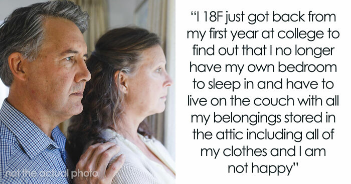18YO Ditches Home As She’s Expected To Sleep On Couch All Summer While Jobless Bro Gets Her Room