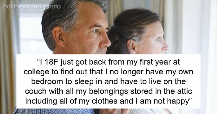 18YO Ditches Home As She’s Expected To Sleep On Couch All Summer While Jobless Bro Gets Her Room