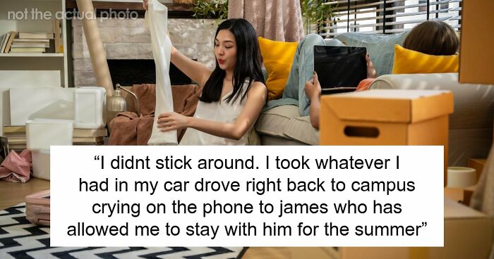 18YO Ditches Home As She’s Expected To Sleep On Couch All Summer While Jobless Bro Gets Her Room