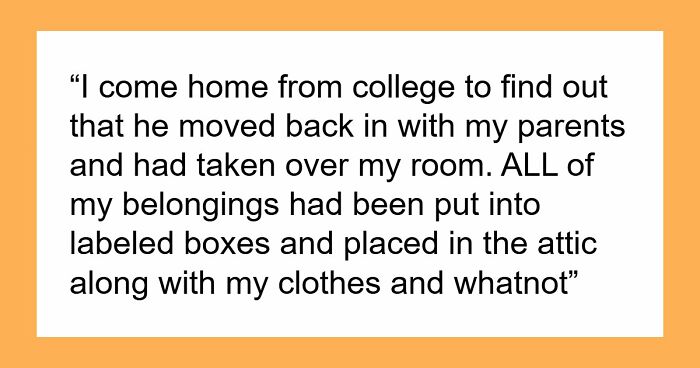 18YO Ditches Home As She’s Expected To Sleep On Couch All Summer While Jobless Bro Gets Her Room
