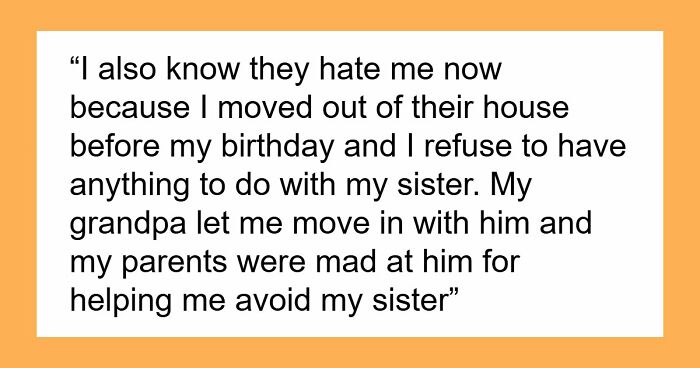 Parents Treat “Preemie” 20YO As Their Golden Child While Sis Is Ignored, She Finally Leaves