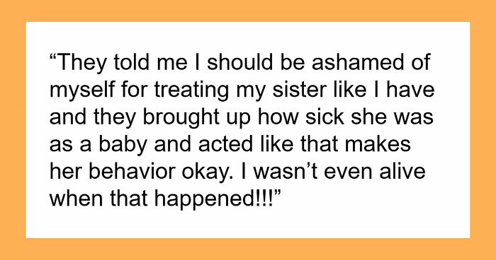 Parents Treat “Preemie” 20YO As Their Golden Child While Sis Is Ignored, She Finally Leaves