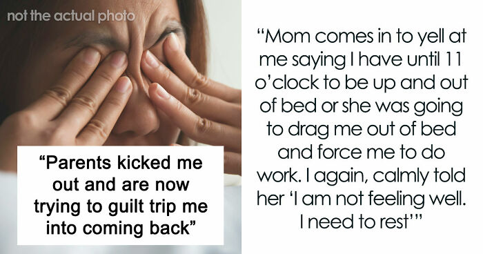 Woman Is Told To Leave Home After Refusing To Follow One Rule
