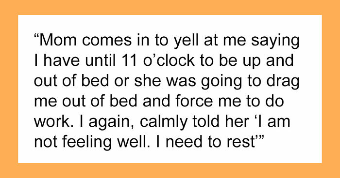 Woman Is Told To Leave Home After Refusing To Follow One Rule