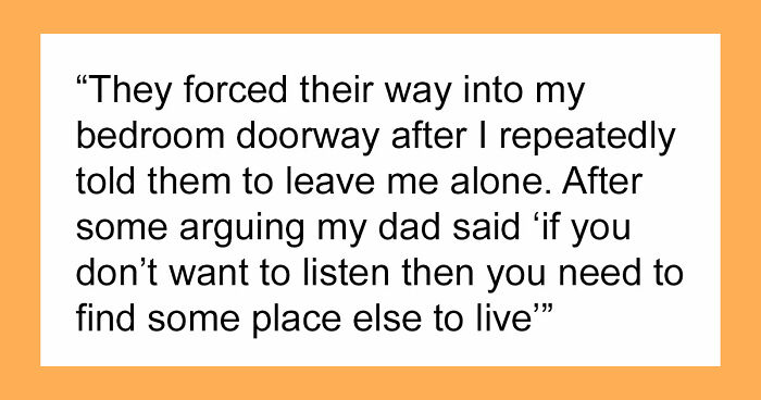 Woman Is Told To Leave Home After Refusing To Follow One Rule