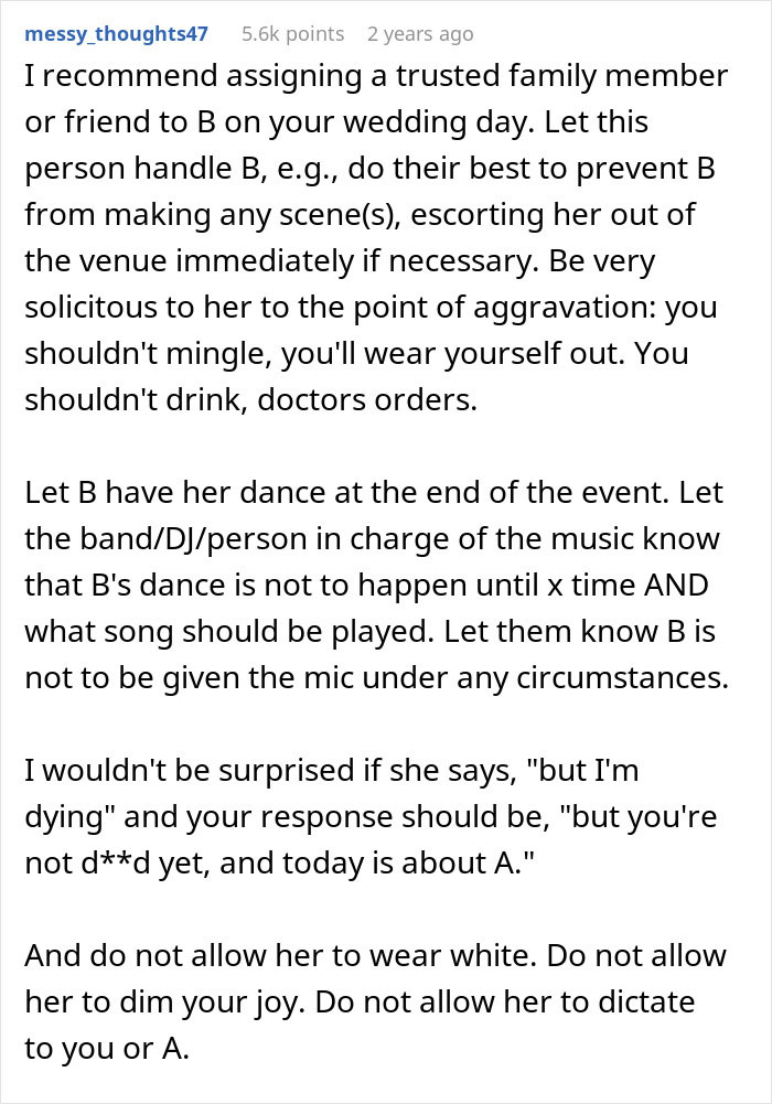Couple Gets Annoyed That SIL With Cancer Is Taking Away From Their Wedding, It's Way Worse Than That Couple Gets Annoyed That SIL With Cancer Is Taking Away From Their Wedding, It's Way Worse Than That