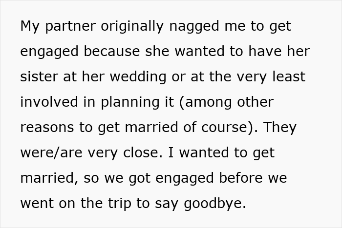 Couple Gets Annoyed That SIL With Cancer Is Taking Away From Their Wedding, It's Way Worse Than That Couple Gets Annoyed That SIL With Cancer Is Taking Away From Their Wedding, It's Way Worse Than That
