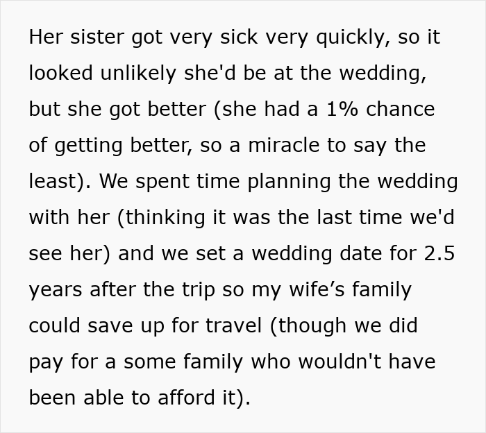 Couple Gets Annoyed That SIL With Cancer Is Taking Away From Their Wedding, It's Way Worse Than That Couple Gets Annoyed That SIL With Cancer Is Taking Away From Their Wedding, It's Way Worse Than That