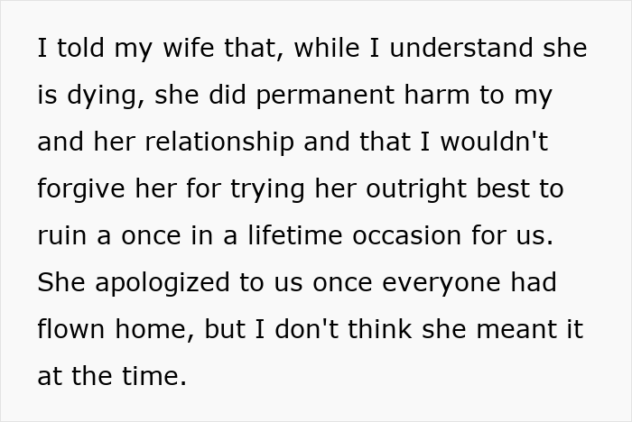 Couple Gets Annoyed That SIL With Cancer Is Taking Away From Their Wedding, It's Way Worse Than That Couple Gets Annoyed That SIL With Cancer Is Taking Away From Their Wedding, It's Way Worse Than That