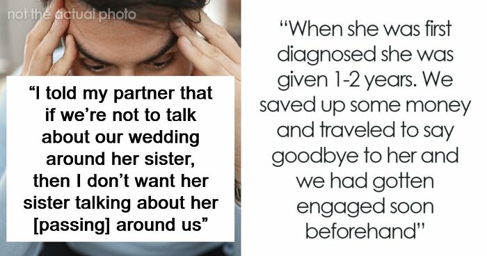 Couple Gets Annoyed That SIL With Cancer Is Taking Away From Their Wedding, It’s Way Worse Than That