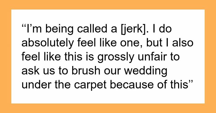 Couple Gets Annoyed That SIL With Cancer Is Taking Away From Their Wedding, It’s Way Worse Than That