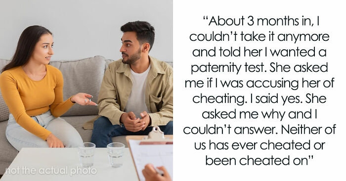 Husband Demands Paternity Test While Browsing Dating Apps, Wife Shares Results And Divorce Papers