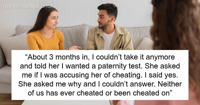Husband Demands Paternity Test While Browsing Dating Apps, Wife Shares Results And Divorce Papers