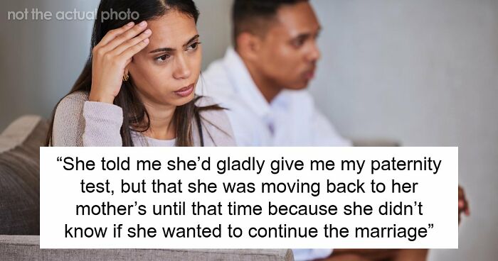 Husband Demands Paternity Test While Browsing Dating Apps, Wife Shares Results And Divorce Papers
