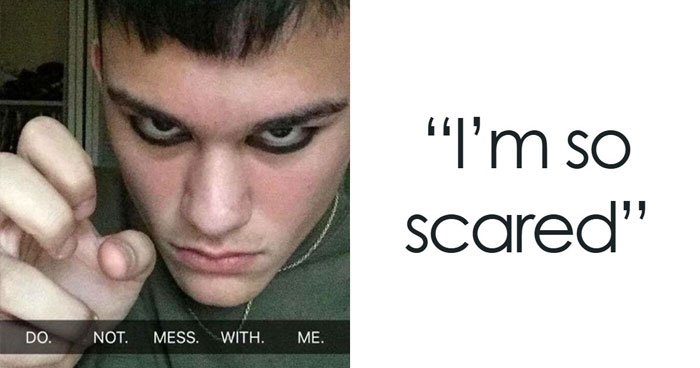 33 Posts Of People Acting Tough, Aggressive And Strong But They’re Actually Just Cringe (New Pics)