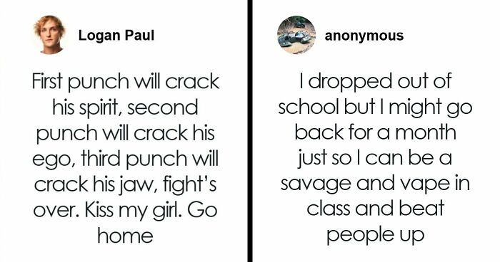 33 Posts Of People Acting Tough, Aggressive And Strong But They’re Actually Just Cringe (New Pics)