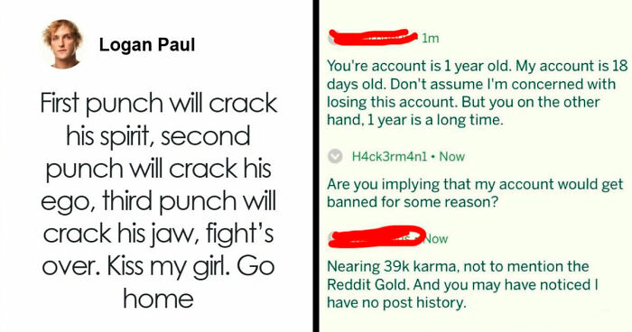 33 Posts Of People Acting Tough, Aggressive And Strong But They’re Actually Just Cringe (New Pics)