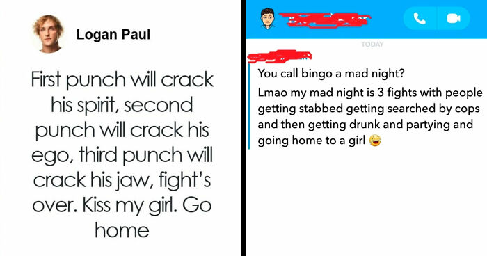 33 Posts Of People Acting Tough, Aggressive And Strong But They’re Actually Just Cringe (New Pics)