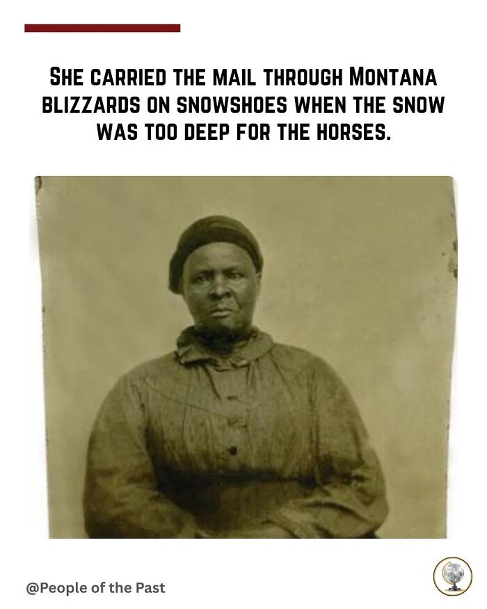 A historical post showing a portrait of a woman, feeling like time travel.