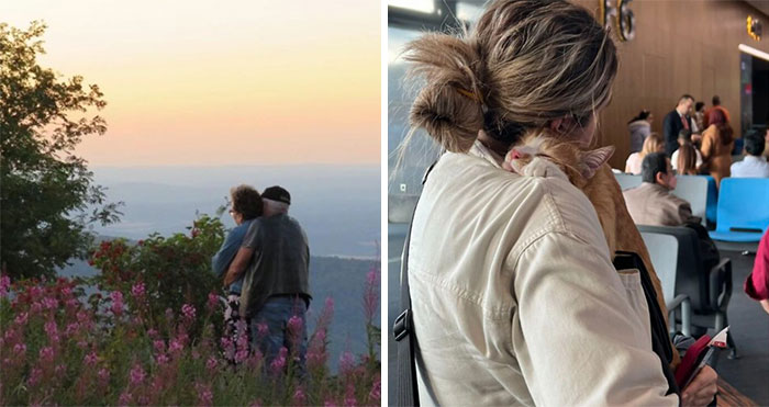 “Like A Painting”: This Wholesome Photo Trend Between Strangers Has The Internet In A Chokehold